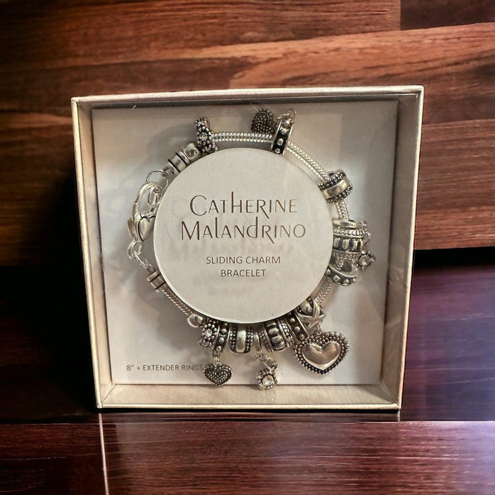 Catherine Malandrino Sliding Charm Bracelet
